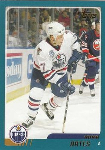 #TT15 Adam Oates - Edmonton Oilers - 2003-04 Topps Traded & Rookies Hockey