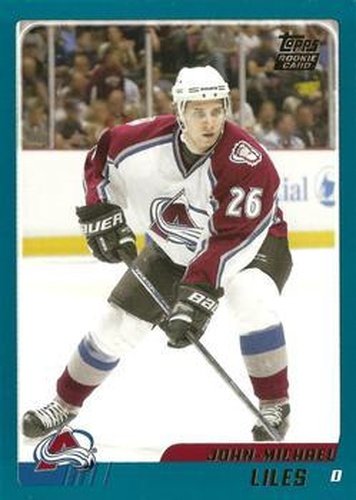 #TT163 John-Michael Liles - Colorado Avalanche - 2003-04 Topps Traded & Rookies Hockey