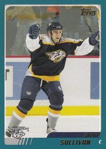 #TT22 Steve Sullivan - Nashville Predators - 2003-04 Topps Traded & Rookies Hockey