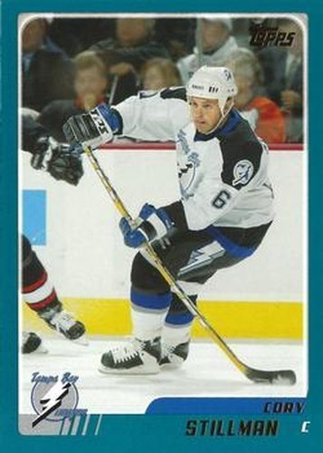 #TT28 Cory Stillman - Tampa Bay Lightning - 2003-04 Topps Traded & Rookies Hockey