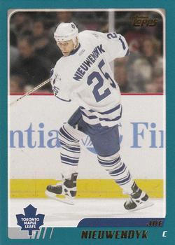 #TT29 Joe Nieuwendyk - Toronto Maple Leafs - 2003-04 Topps Traded & Rookies Hockey