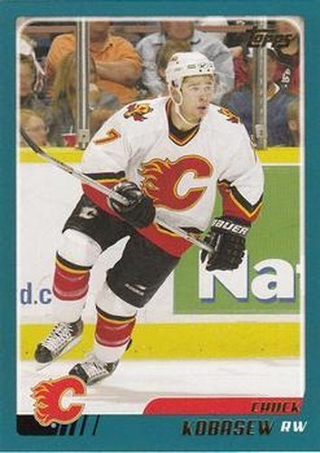 #TT33 Chuck Kobasew - Calgary Flames - 2003-04 Topps Traded & Rookies Hockey