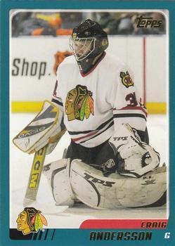 #TT35 Craig Andersson - Chicago Blackhawks - 2003-04 Topps Traded & Rookies Hockey