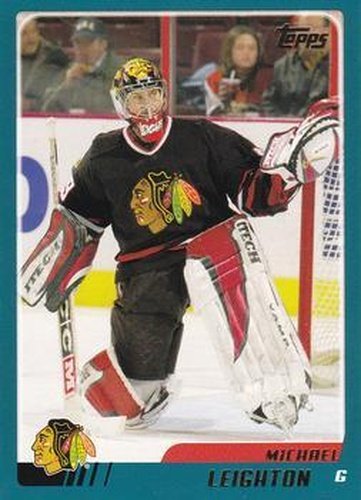 #TT36 Michael Leighton - Chicago Blackhawks - 2003-04 Topps Traded & Rookies Hockey