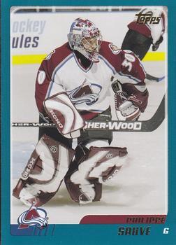 #TT38 Philippe Sauve - Colorado Avalanche - 2003-04 Topps Traded & Rookies Hockey
