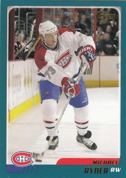 #TT47 Michael Ryder - Montreal Canadiens - 2003-04 Topps Traded & Rookies Hockey