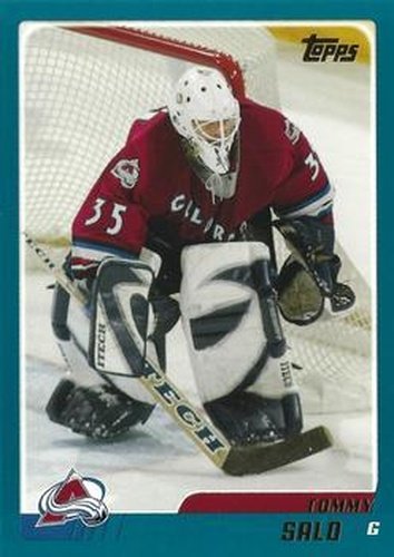 #TT53 Tommy Salo - Colorado Avalanche - 2003-04 Topps Traded & Rookies Hockey