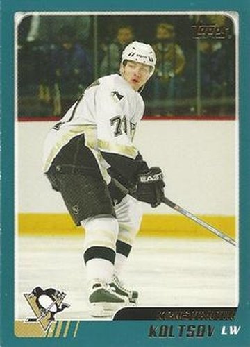 #TT57 Konstantin Koltsov - Pittsburgh Penguins - 2003-04 Topps Traded & Rookies Hockey