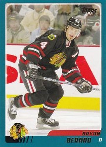 #TT6 Bryan Berard - Chicago Blackhawks - 2003-04 Topps Traded & Rookies Hockey