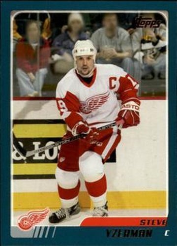 #TT71 Steve Yzerman - Detroit Red Wings - 2003-04 Topps Traded & Rookies Hockey