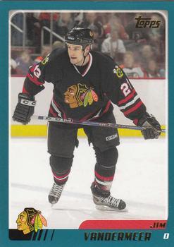 #TT7 Jim Vandermeer - Chicago Blackhawks - 2003-04 Topps Traded & Rookies Hockey