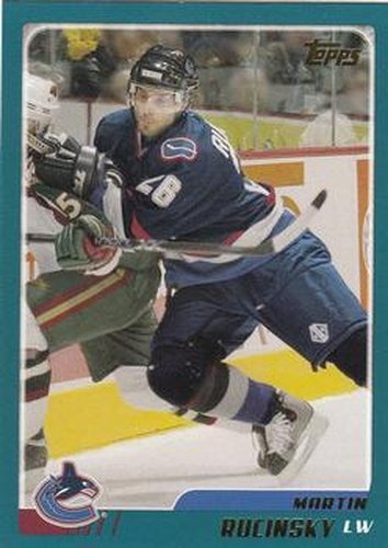 #TT80 Martin Rucinsky - Vancouver Canucks - 2003-04 Topps Traded & Rookies Hockey