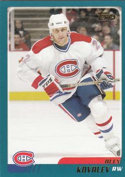 #TT83 Alex Kovalev - Montreal Canadiens - 2003-04 Topps Traded & Rookies Hockey