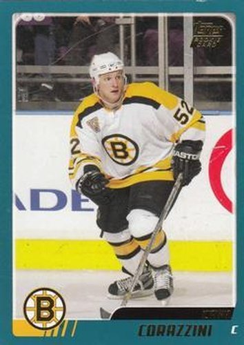 #TT88 Carl Corazzini - Boston Bruins - 2003-04 Topps Traded & Rookies Hockey