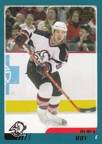 #TT90 Derek Roy - Buffalo Sabres - 2003-04 Topps Traded & Rookies Hockey