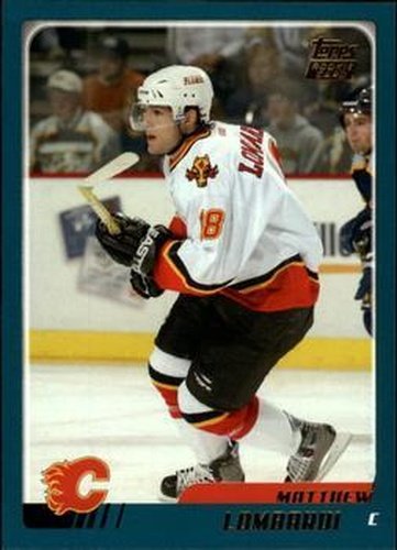 #TT91 Matthew Lombardi - Calgary Flames - 2003-04 Topps Traded & Rookies Hockey
