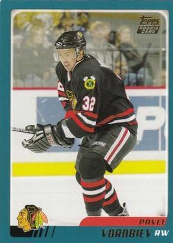 #TT93 Pavel Vorobiev - Chicago Blackhawks - 2003-04 Topps Traded & Rookies Hockey
