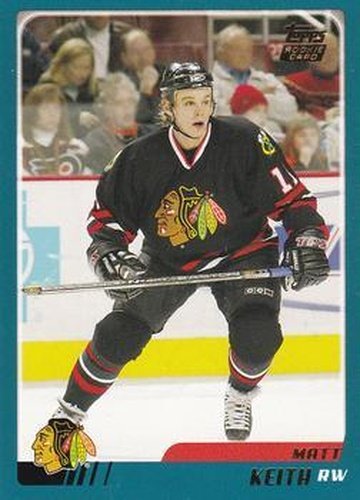 #TT96 Matt Keith - Chicago Blackhawks - 2003-04 Topps Traded & Rookies Hockey