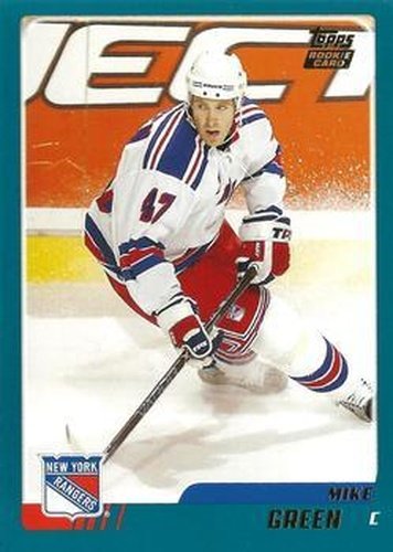 #TT99 Mike Green - New York Rangers - 2003-04 Topps Traded & Rookies Hockey