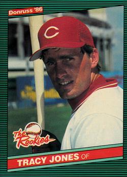 #2 Tracy Jones - Cincinnati Reds - 1986 Donruss The Rookies Baseball