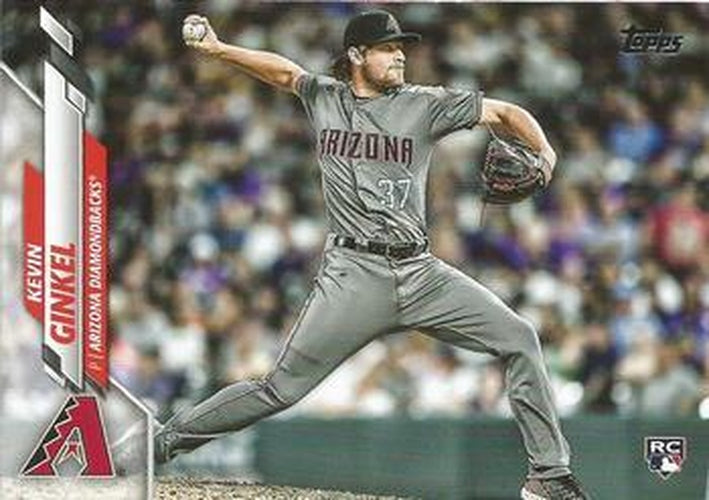 #U-102 Kevin Ginkel - Arizona Diamondbacks - 2020 Topps Update Baseball