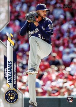 #U-113 Devin Williams - Milwaukee Brewers - 2020 Topps Update Baseball