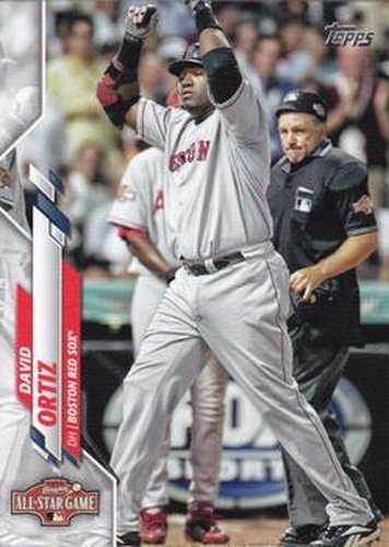 #U-124 David Ortiz - Boston Red Sox - 2020 Topps Update Baseball