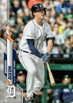 #U-135 Brandon Dixon - Detroit Tigers - 2020 Topps Update Baseball