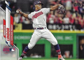 #U-143 Francisco Lindor - Cleveland Indians - 2020 Topps Update Baseball