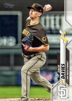 #U-155 Zach Davies - San Diego Padres - 2020 Topps Update Baseball