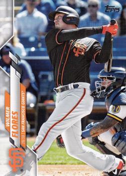 #U-156 Wilmer Flores - San Francisco Giants - 2020 Topps Update Baseball