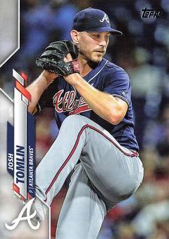 #U-182 Josh Tomlin - Atlanta Braves - 2020 Topps Update Baseball
