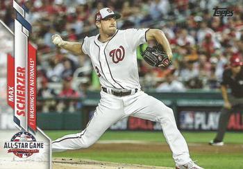 #U-185 Max Scherzer - Washington Nationals - 2020 Topps Update Baseball