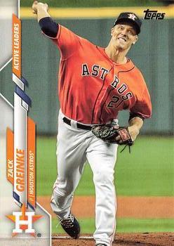 #U-191 Zack Greinke - Houston Astros - 2020 Topps Update Baseball