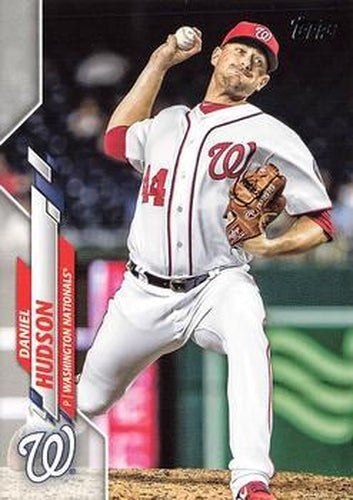 #U-195 Daniel Hudson - Washington Nationals - 2020 Topps Update Baseball
