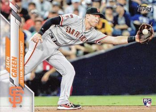 #U-197 Zach Green - San Francisco Giants - 2020 Topps Update Baseball