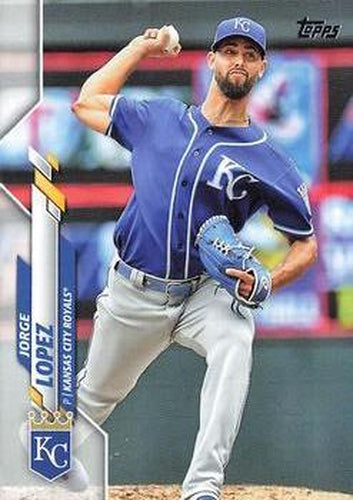 #U-207 Jorge Lopez - Kansas City Royals - 2020 Topps Update Baseball