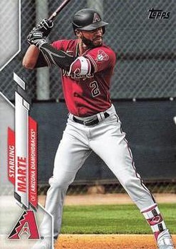 #U-228 Starling Marte - Arizona Diamondbacks - 2020 Topps Update Baseball