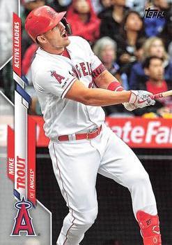 #U-243 Mike Trout - Los Angeles Angels - 2020 Topps Update Baseball