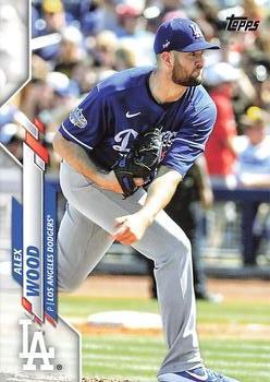 #U-252 Alex Wood - Los Angeles Dodgers - 2020 Topps Update Baseball