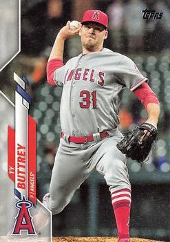 #U-262 Ty Buttrey - Los Angeles Angels - 2020 Topps Update Baseball