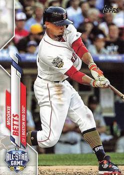 #U-268 Mookie Betts - Boston Red Sox - 2020 Topps Update Baseball