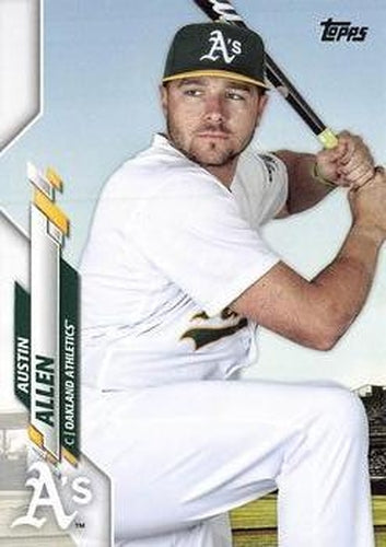 #U-278 Austin Allen - Oakland Athletics - 2020 Topps Update Baseball