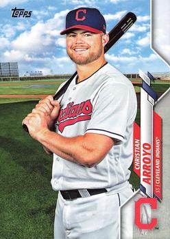 #U-282 Christian Arroyo - Cleveland Indians - 2020 Topps Update Baseball