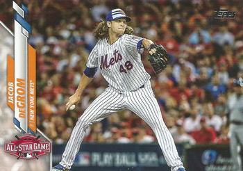 #U-299 Jacob deGrom - New York Mets - 2020 Topps Update Baseball