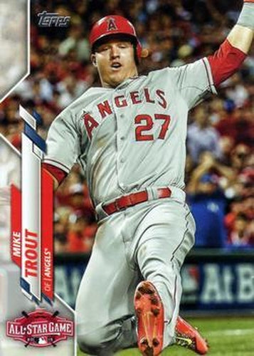 #U-4 Mike Trout - Los Angeles Angels - 2020 Topps Update Baseball