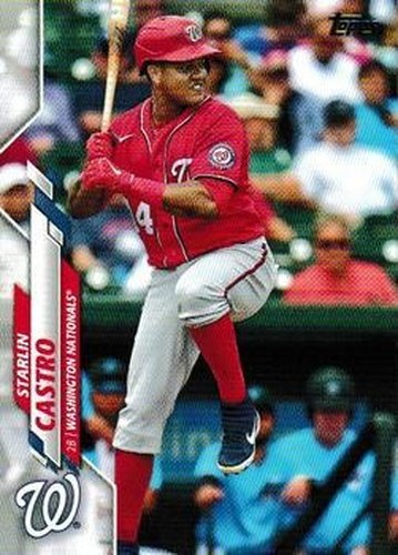 #U-5 Starlin Castro - Washington Nationals - 2020 Topps Update Baseball