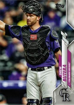 #U-72 Drew Butera - Colorado Rockies - 2020 Topps Update Baseball