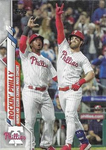 #U-74 Rockin' Philly Bryce Harper / Jean Segura - Philadelphia Phillies - 2020 Topps Update Baseball