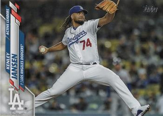 #U-82 Kenley Jansen - Los Angeles Dodgers - 2020 Topps Update Baseball